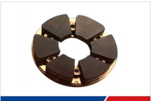 Thrust bearing PEEK wear block